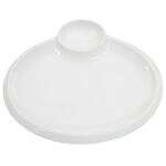 C.A.C. TRY-OV12, 12-Inch Porcelain Oval Platter, DZ