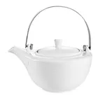 C.A.C. TST-TP, 32 Oz 8-Inch Porcelain Brewing Teapot, 2 DZ/CS