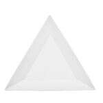 C.A.C. TUP-21, 12-Inch Porcelain Triangular Plate, DZ