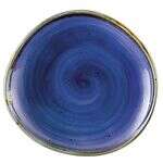 C.A.C. TUS-6-BLU, 6.37-Inch Porcelain Starry Night Blue Dessert Plate, 3 DZ/CS
