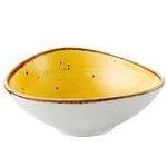 C.A.C. TUS-TB5-SFL, 6 Oz 4.75-inch Sunflower Triangular Bowl, 3 DZ/CS