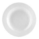 C.A.C. UVS-3, 10 Oz 8.87-Inch Porcelain Rim Soup Plate, 2 DZ/CS