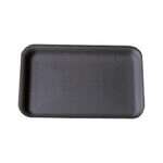 CKF 12SBK, #12S Black Foam Meat Trays, 250/PK