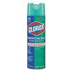 Clorox CLOR19, 19 Oz Disinfectant Spray, 12/CS