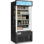 Coldline AOC-36-B, 36-Inch Black Open Air Refrigerated Display Merchandiser, Black