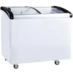 Coldline CA365 50-inch Curved Sliding Glass Top Lid Display Freezer, 10 Cu. Ft.