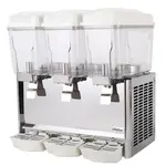 Coldline CBD-3, Triple 3 Gallon Bowl Beverage Dispenser with Stirring System