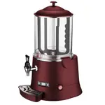 Coldline CHOCO10R, 2.6 Gallon 10 Liter Red Hot Beverage / Hot Topping Dispenser