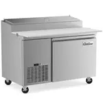 Coldline CPT-44, 44-Inch Refrigerated Pizza Prep Table - 5 Pans