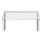 Coldline CSG-3036, 36-Inch Canopy Sneeze Guard for Refrigerated Self Service Buffet Table