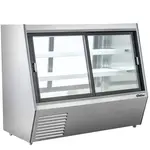 Coldline HDL60-DS, 60-Inch Dual Service Refrigerated High Meat Deli Case