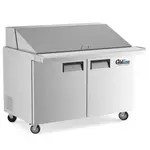 Coldline SMP48-T, 48-Inch Mega Top Refrigerated Sandwich Prep Table with Cutting Board and Food Pans