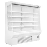 Coldline SOC-76-220-W, 76-Inch White Refrigerated Air Curtain Merchandiser, 220V