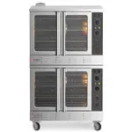 Cookline CC100-DBL, 38-Inch Double Deck Full Size Gas Convection Oven - 108,000 BTU