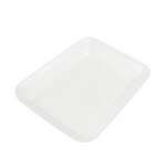 Cryovac 2PLW, 8.31x5.81x1.15-Inch #2PL White Foam Meat Trays, 500/PK