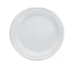 Dart 10PWF 10.25-Inch Famous Service Round White Impact Plastic Plate, 1000/CS (Discontinued)