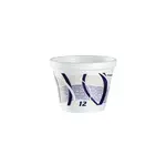 Dart 12SJ20E 12 Oz Impulse Purple & Gray Insulated Foam Container, 500/CS