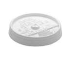Dart 12UL, White Sip Through Plastic Cup Lid, 1000/CS