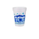 Dart 14J16I 16 Oz Ice Blue&Teal Insulated Foam cup, 1000/CS