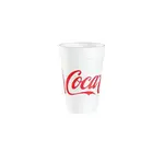 Dart 16J16C 16 Oz Coca-Cola Stock Printed Foam Cup, 500/CS