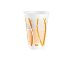 Dart 16LX16E 16 Oz LX Impulse Orange Insulated Foam Cup, 1000/CS