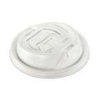 Dart 16RCL, White Plastic Cup Lid with a Reclosable Tab, 1000/Cs