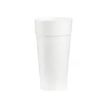 Dart 24J16 24 Oz J Cup Insulated Foam Cup, 500/CS. (Lids are sold separately)