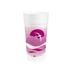 Dart 24J16H 24 Oz Horizon Mauve Insulated Printed Foam Cup, 500/CS