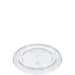 Dart 626TS Clear Straw Slotted Plastic Cup Lid, 1000/CS