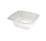 Dart C12DER, 12 Oz ClearPac Clear Rectangular Plastic Container, 1008/Cs