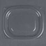 Dart C6DLR, ClearPac Clear Rectangular Flat Plastic Lid, 1008/CS (Discontinued)