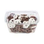 Dart CH32DEF 32 Oz Clear Tamper-Evident Containers with Flat Lid, 200/CS