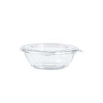 Dart CTR8BF 8 Oz SafeSeal Clear Tamper-Resistant PET Bowl With A Flat Lid, 240/CS