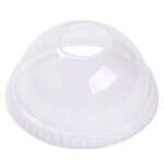 Dart DLKC1220H, Clear Dome Lid with Hole for 12 Oz Cup, 1000/CS