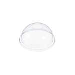 Dart DLR662 Clear PET Dome Lid with 1-Inch Hole, 1000/CS