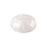 Dart L32C, Clear Straw Slotted Plastic Cup Lid, 1000/Cs