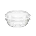 Dart PET24BCD 24-Ounce PresentaBowls Clear PET Bowl with a Dome Lid, 126/CS