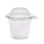 Dart SC12D, 12 Oz PET Tamper-Evident/Resistant Snack Cup w/ Dome Lid, 256/CS