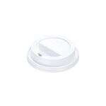 Dart TL38R2, White Dome Lid for 8 Oz Hot Cups, 1000/CS