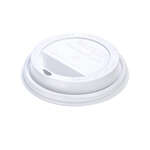 Dart TLP316-0007 Traveler White Cappuccino Style Dome Lid, 1000/CS
