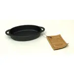 Default OLD MOUNTAIN 10191-OM, 7.5x1.25-Inch Cast Iron Oval Single Serving Dish