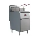 Default Entree F-4, Gas Fryer, ETL/CETL