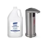 Default Sanitizing Kit-4.2: Gel Hand Sanitizer and Dispenser