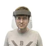 HFS-1007 7.5-Inch Small Polycarbonate Face Shield, EA