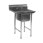 Eagle Group 414-24-1, Stainless Steel Commercial Compartment Sink with 24-Inch Bowl, NSF