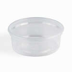 Elfe Plastik 7002EP 8 Oz Round Plastic Tamper Evident Container, 500/CS. Lids Sold Separately.