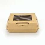 Elkay LK RF-TGWM, 7.38x6.38x2.88-Inch ReadyFresh® To Go Container with Window (Medium), 300/CS