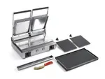 Eurodib PD-RR-PS, 19.6x10-inch Stainless Steel Panini Grill