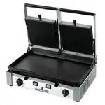 Eurodib PDL3000, Double Flat Bottom Panini Grill, 3000W, ETL