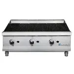 Eurodib T-CBR36, 36-inch Radiant Gas Broiler, 120 000 BTU
